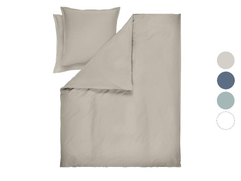 Parure de lit en satin de coton et Lyocell, 260 x 240 cm