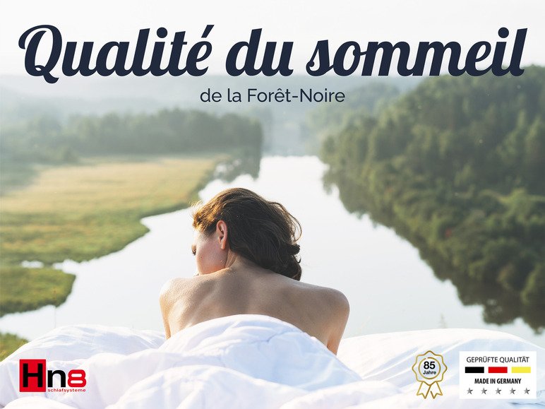 Matelas à ressorts ensachés, 7 zones XXL Gelstar T-1000