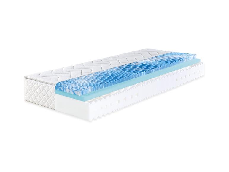 Matelas en mousse froide Sweet Dream XXL, 7 zones, avec surmatelas