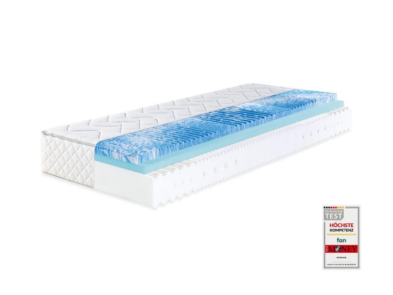 Matelas en mousse froide Sweet Dream XXL, 7 zones, avec surmatelas