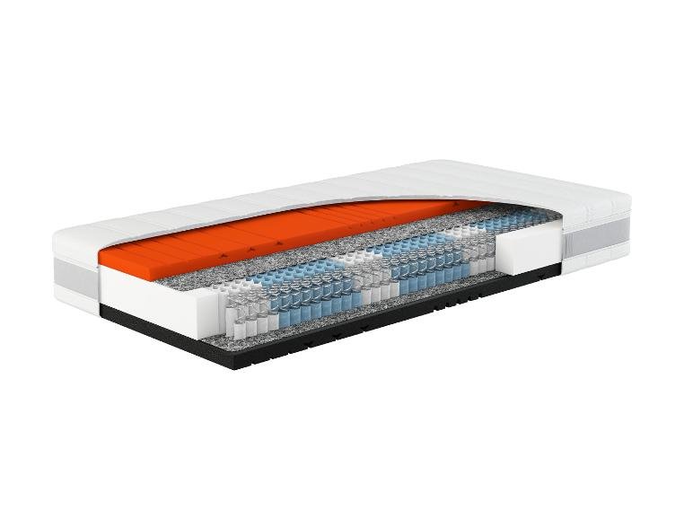 Matelas à ressorts ensachés, 7 zones, H2/H3 ou H3/H4