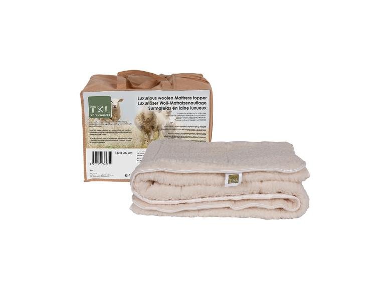 Sur-matelas en laine vierge