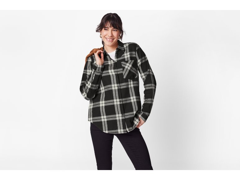 Chemise en flanelle femme