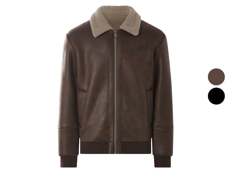 Veste style motard homme