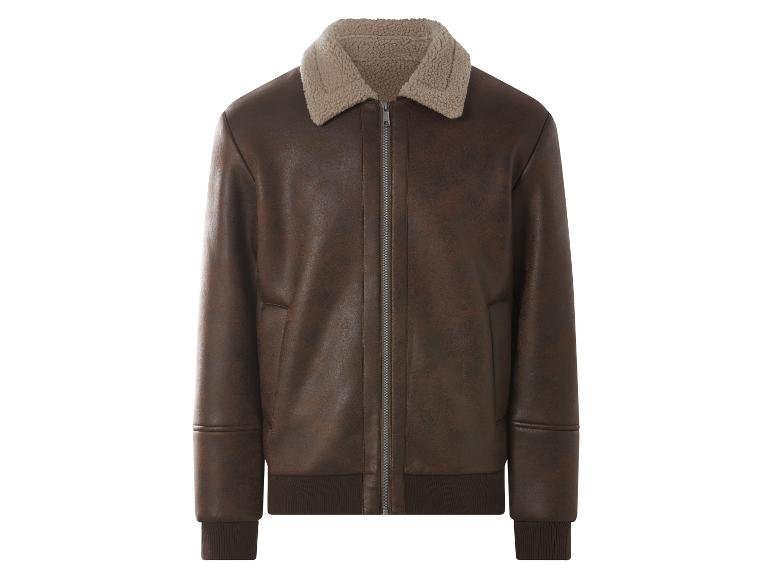 Veste style motard homme