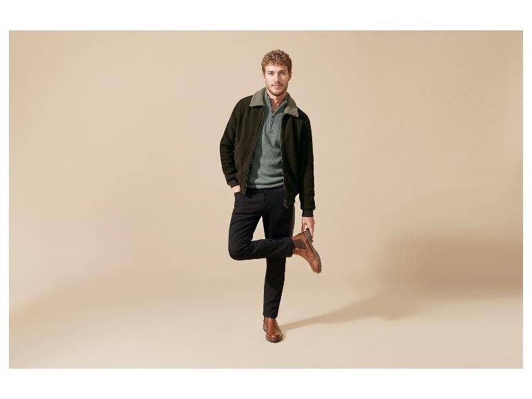 Veste style motard homme