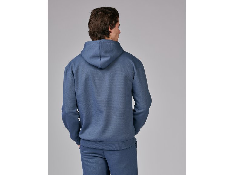Sweat à capuche homme, Jogi Loew, structure piquée