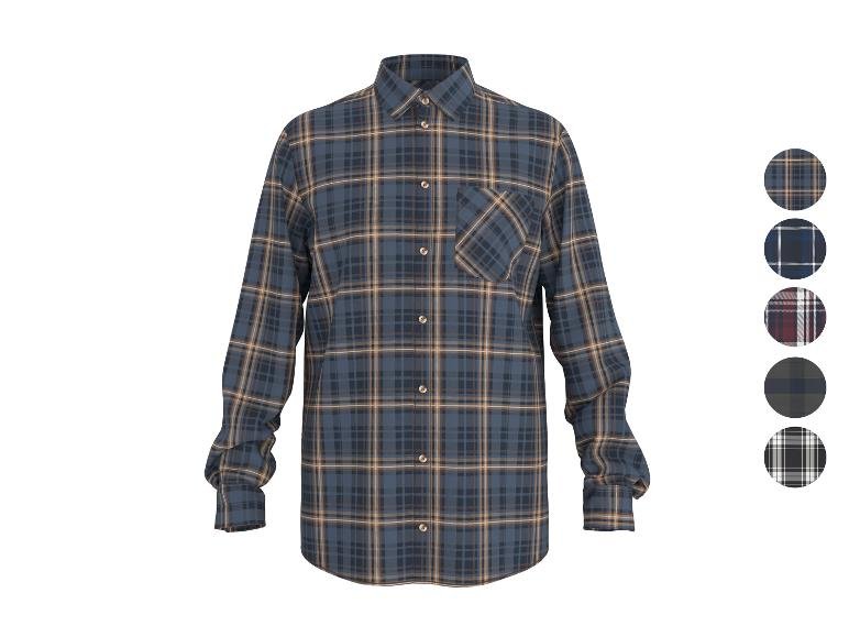 Chemise casual en flanelle homme