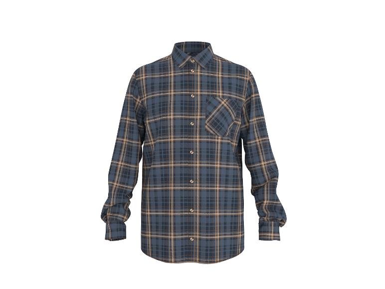 Chemise casual en flanelle homme