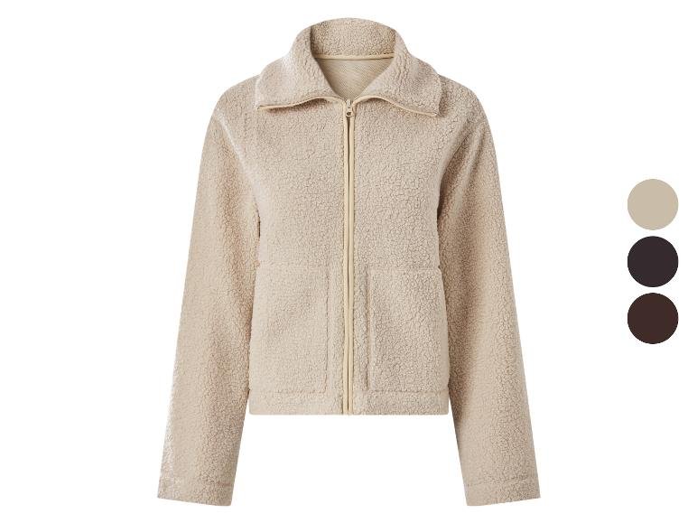 Veste en polaire teddy femme