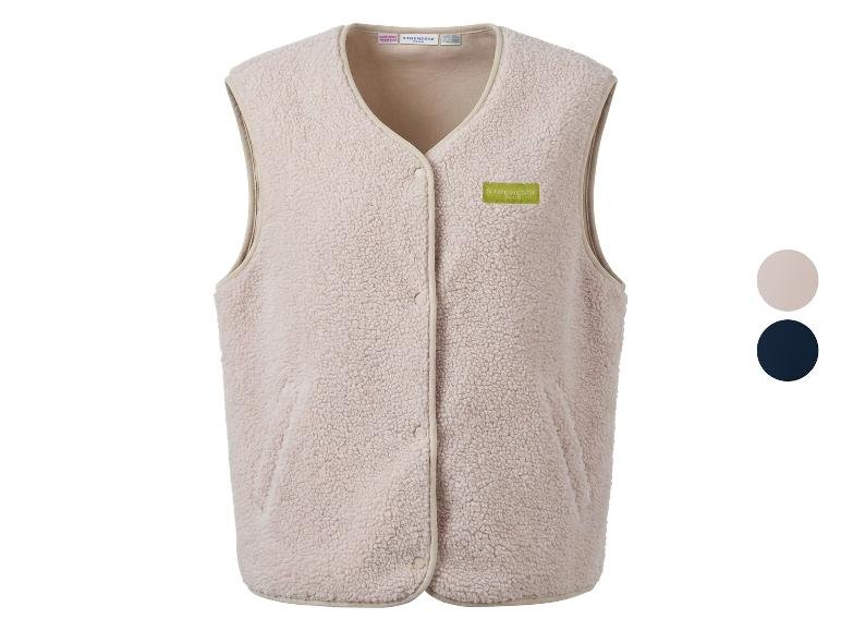 Gilet en sherpa polaire femme