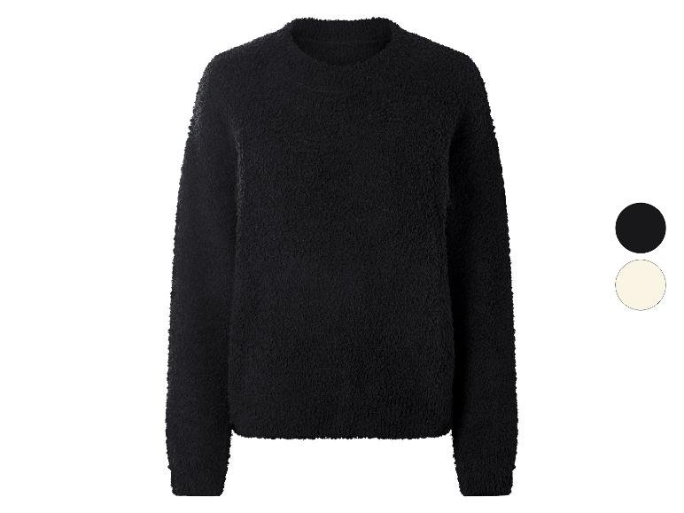 Pull en peluche femme