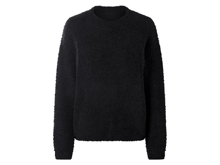 Pull en peluche femme