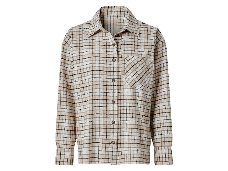 Chemise en flanelle oversize femme