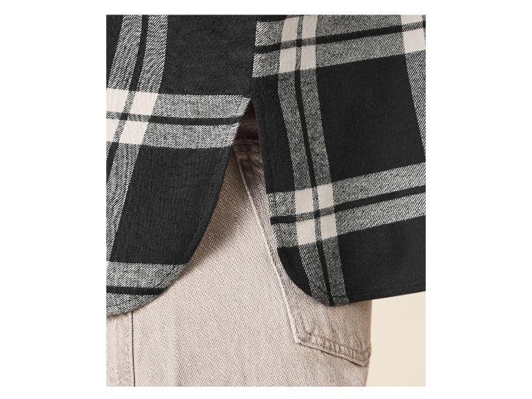 Chemise en flanelle oversize femme