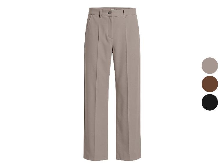 Pantalon large en twill femme
