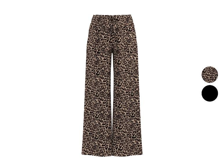 Pantalon large satiné femme