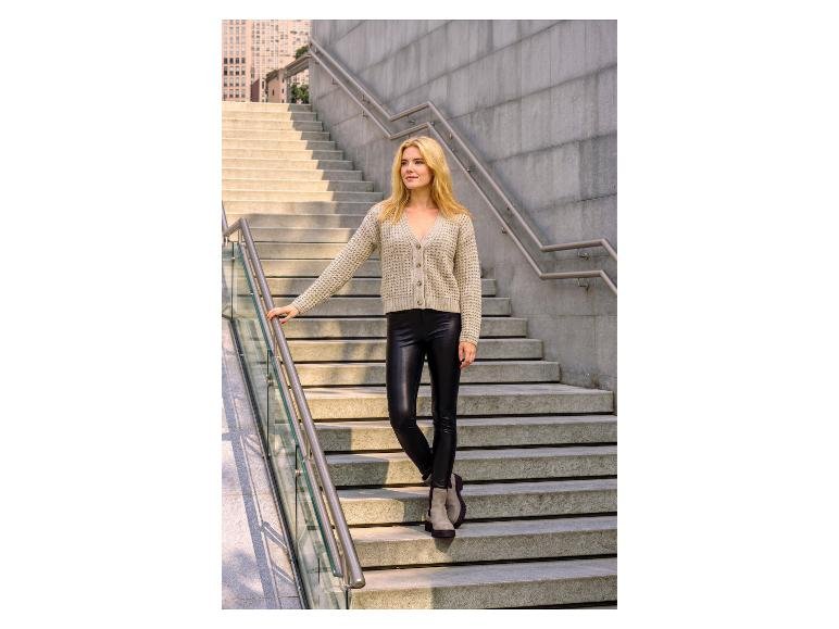 Legging en similicuir femme