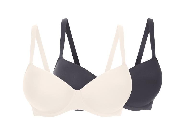 Lot de 2 soutien-gorges à armatures pour femme