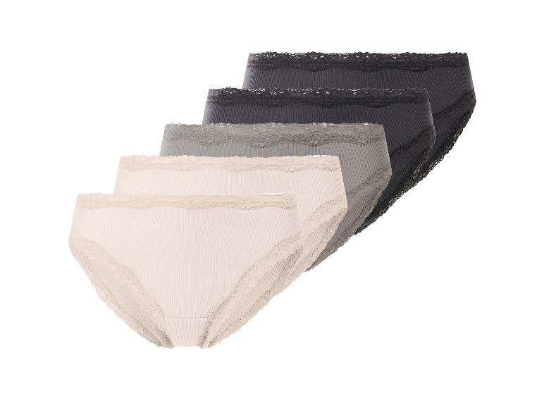 Lot de 5 slips femme