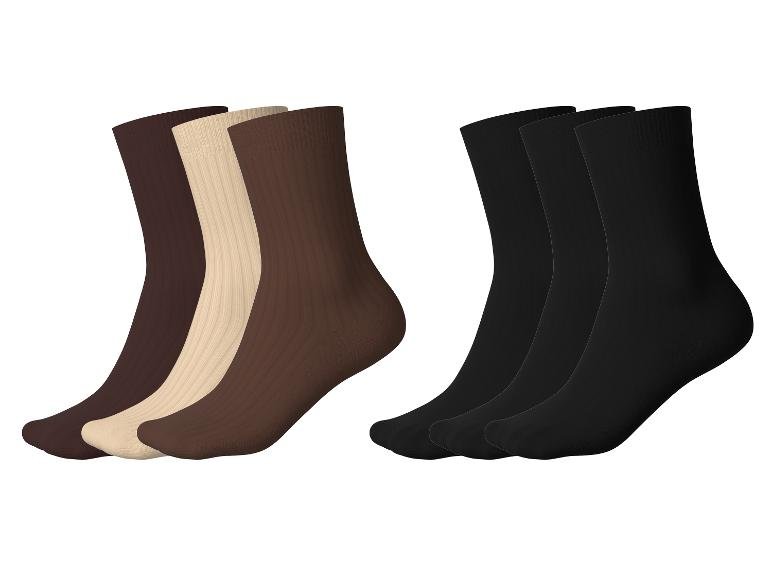 Lot de 3 chaussettes d'intérieur thermiques