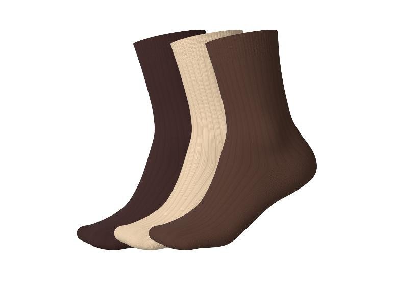 Lot de 3 chaussettes d'intérieur thermiques