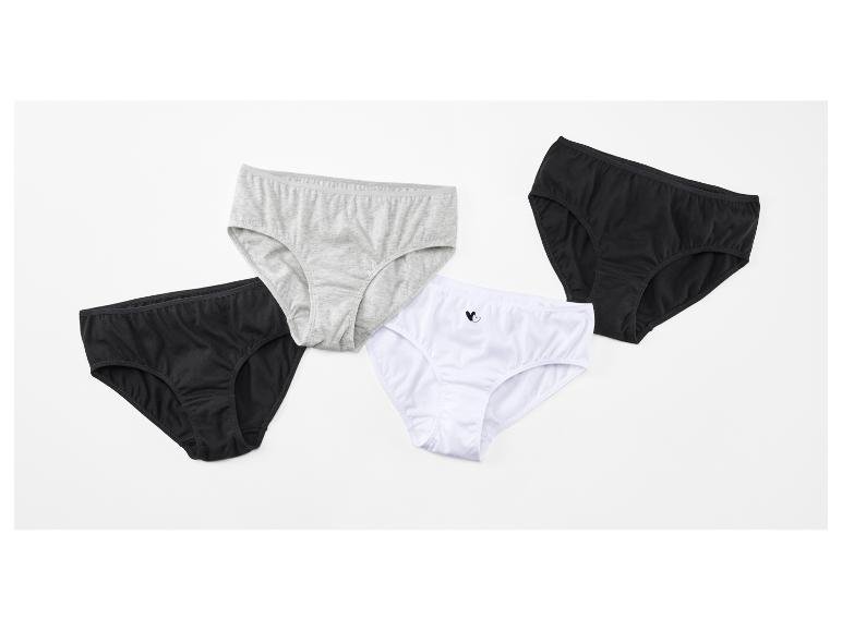 Lot de 4 culottes fille