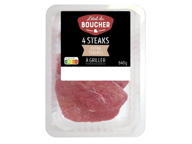 Steaks marinés extra-tendres