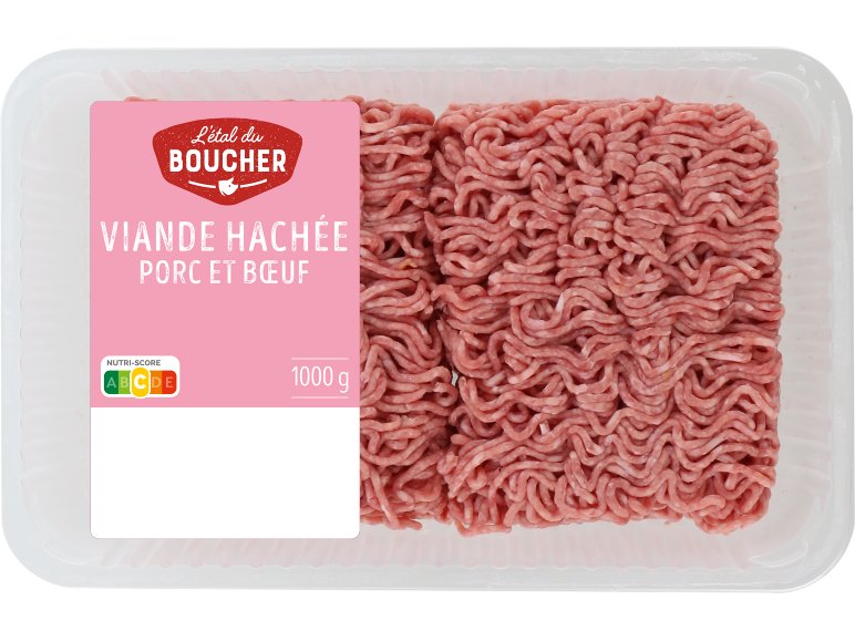 Vrac haché porc boeuf