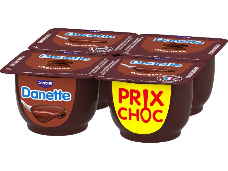 DANONE Danette chocolat prix choc