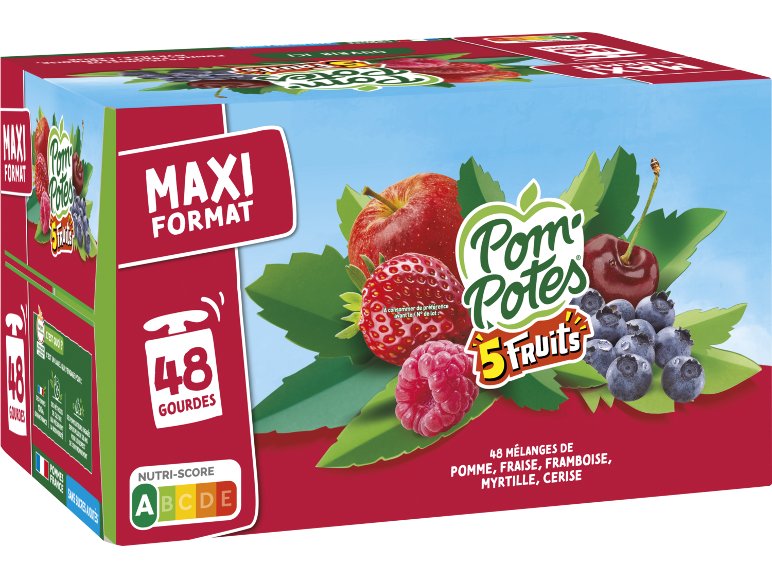Pom'Potes fruits rouges