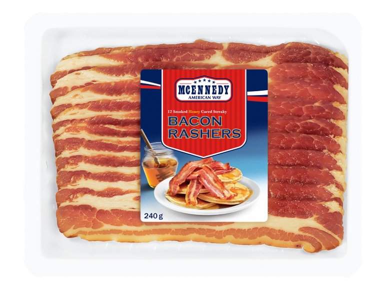 Poitrine de porc fumée au miel