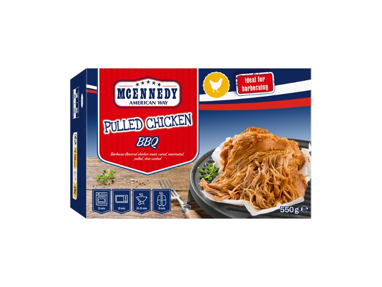 Poulet effiloché