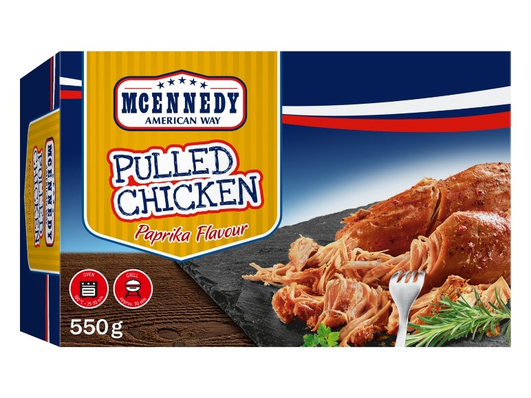 Poulet effiloché