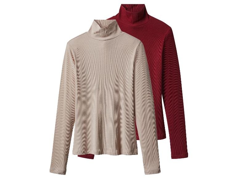 Lot de 2 pulls à col roulé femme