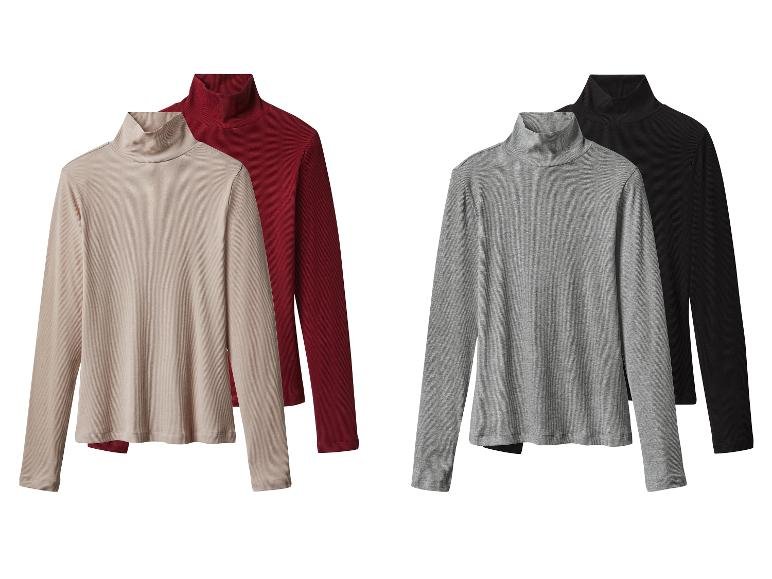 Lot de 2 pulls à col roulé femme