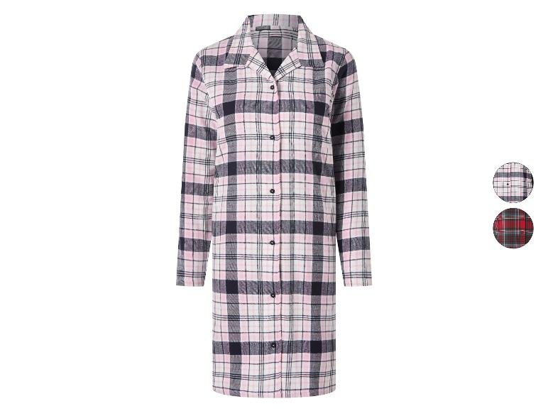 Chemise de nuit en flanelle femme