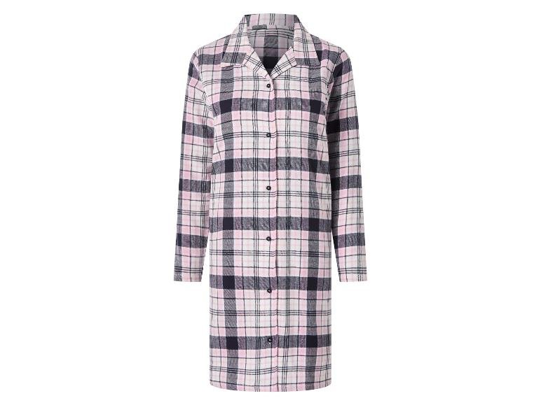Chemise de nuit en flanelle femme