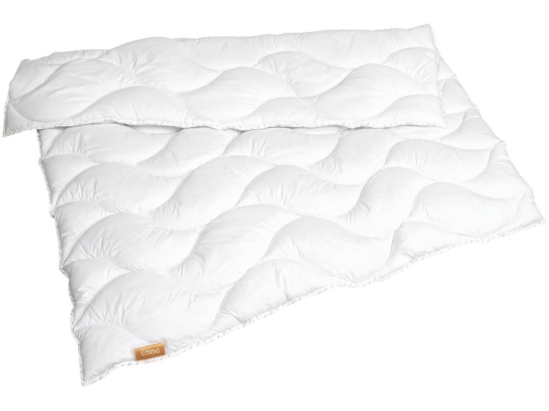 Couette tempérée surpiquée Aloe Vera, 240 x 220 cm