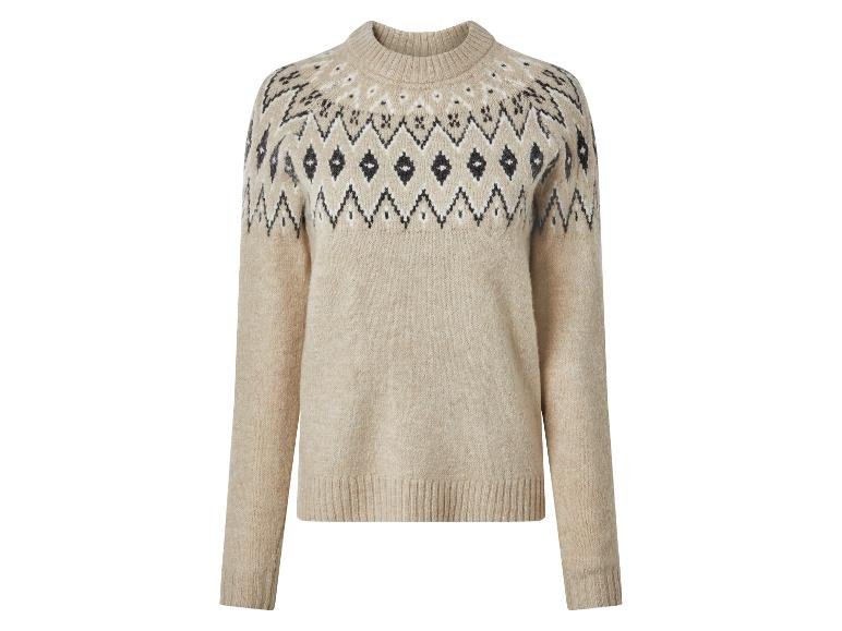 Pull-over en grosse maille femme