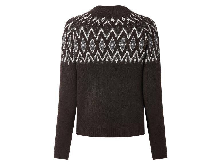 Pull-over en grosse maille femme
