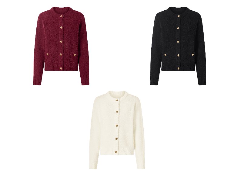 Cardigan en peluche femme