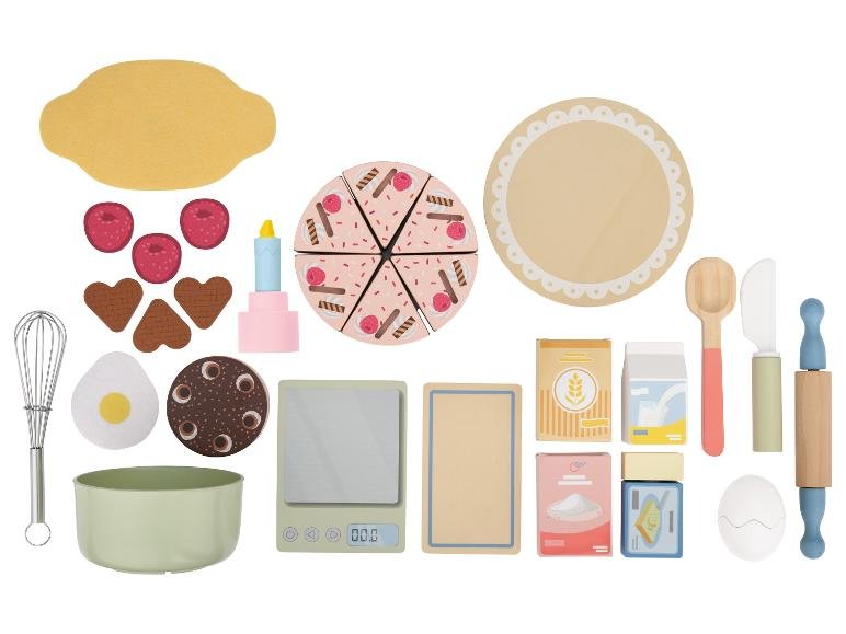 Set de jeu : burger et frites ou à gâteaux ou à salade