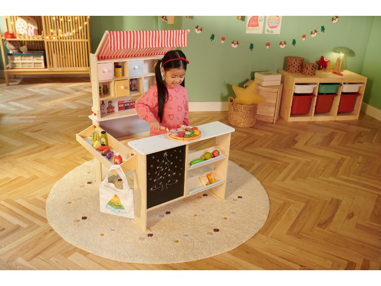 Épicerie en bois