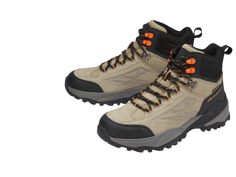 Chaussures de randonnée montantes homme en cuir premium
