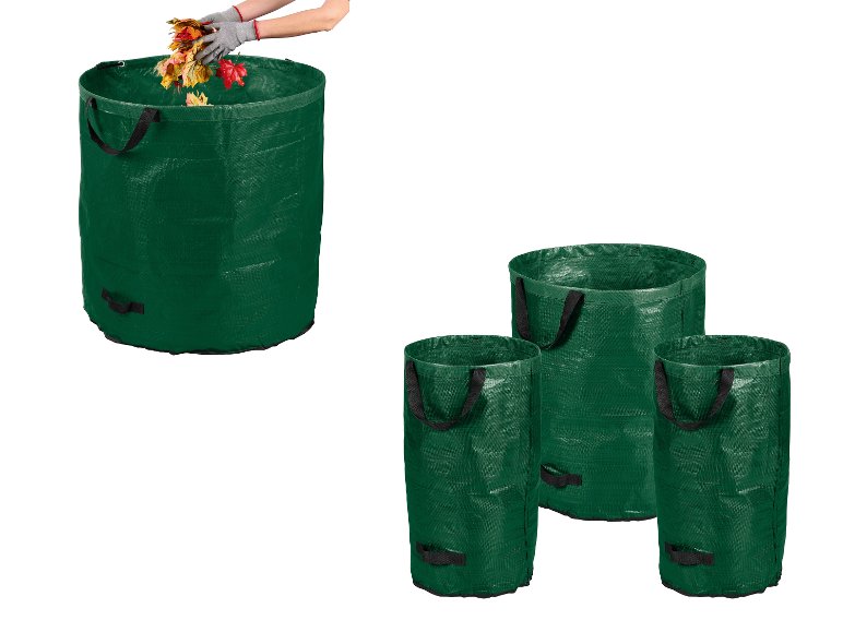 Lot de 3 sacs de jardin ou sac de jardin grand format