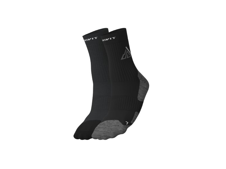Chaussettes d'extérieur haut de gamme, 2 paires