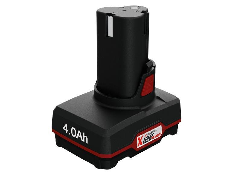 Set Batterie PAPK 12 B4 (4 Ah, 12 V) et Chargeur double PDSLK 12 B2 (4,5 A, 12 V)