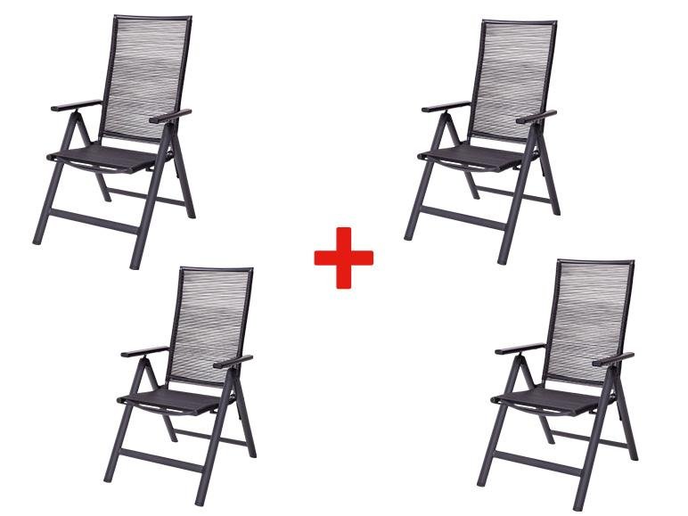 Lot de 4 chaises hautes MIAMI