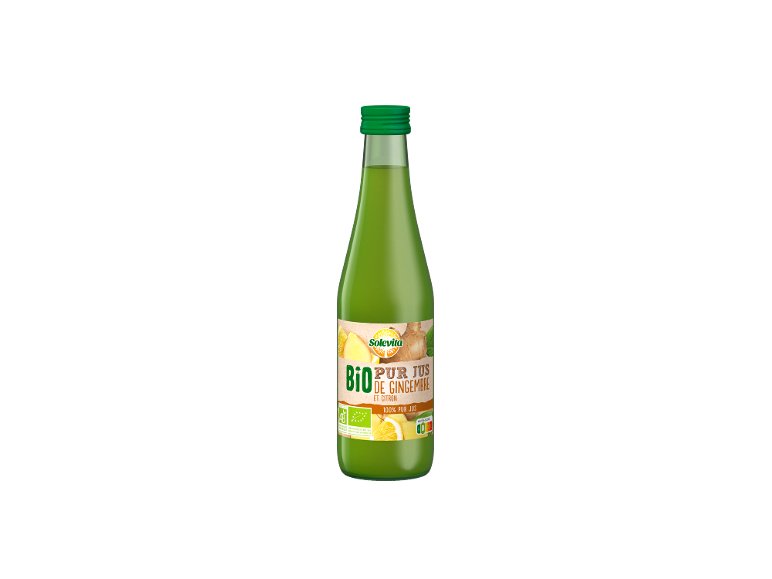 Pur jus de gingembre et citron Bio